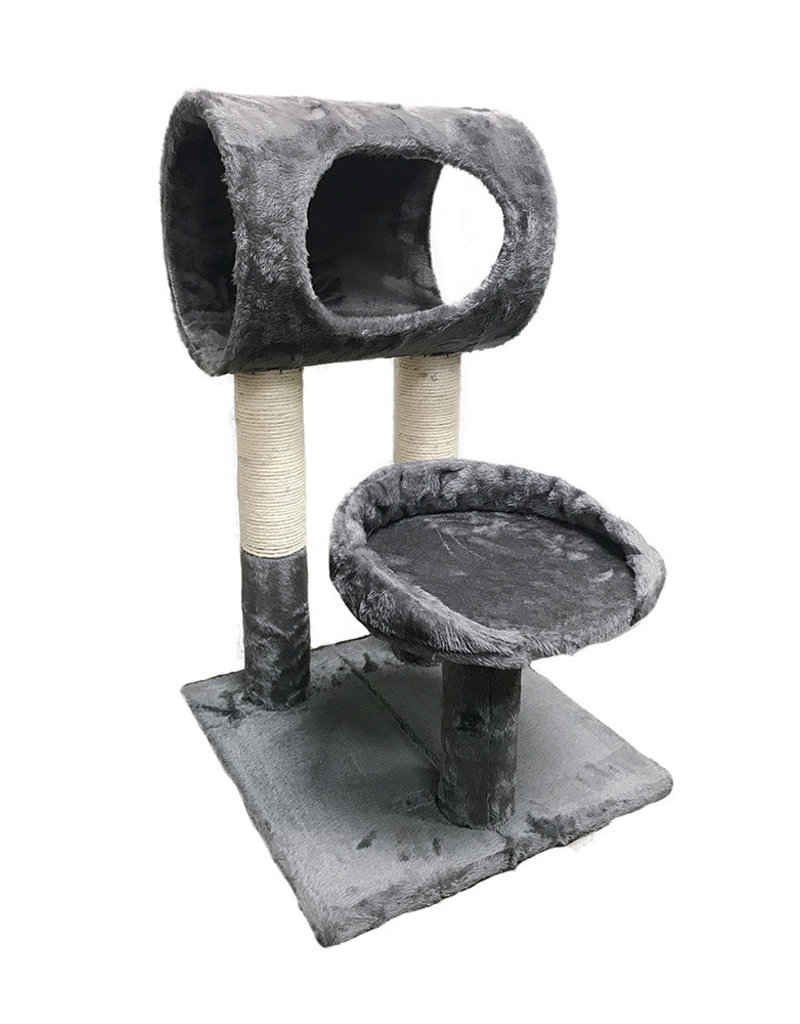 Burgham Cat Tunnel with Pedestal 26.5"