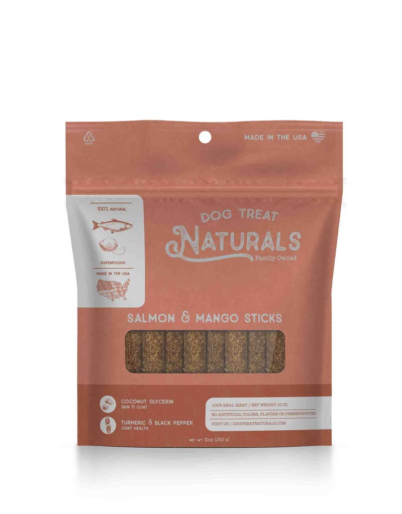 Dog Treat Naturals Dog Treat Naturals Superfood Salmon Mango Sticks - 10oz
