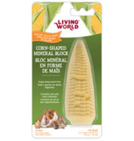 Living World Corn-Shaped Mineral Block for Small Animals - 56 g (2 oz)