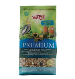 Living World Premium Mix for Cockatiels and Lovebirds - 908 g (2 lbs)