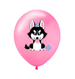 AliExpress Dog Cartoon Latex Balloon - Pink