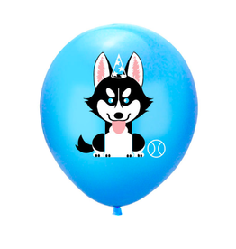 AliExpress Dog Cartoon Latex Balloon - Blue