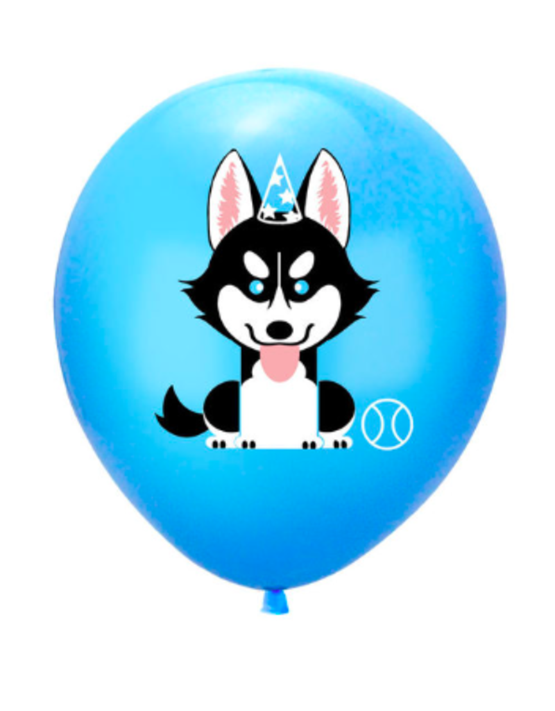 AliExpress Dog Cartoon Latex Balloon - Blue