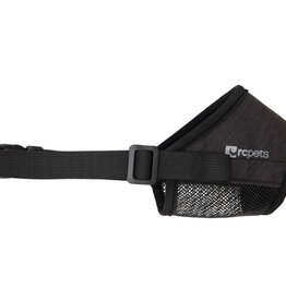 RC Pets RC Pets Soft Fit Muzzle Heather Black S