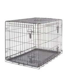 Dogit Dogit Two Door Wire Home Crates with Divider - Large - 36 x 22 x 24.5 in