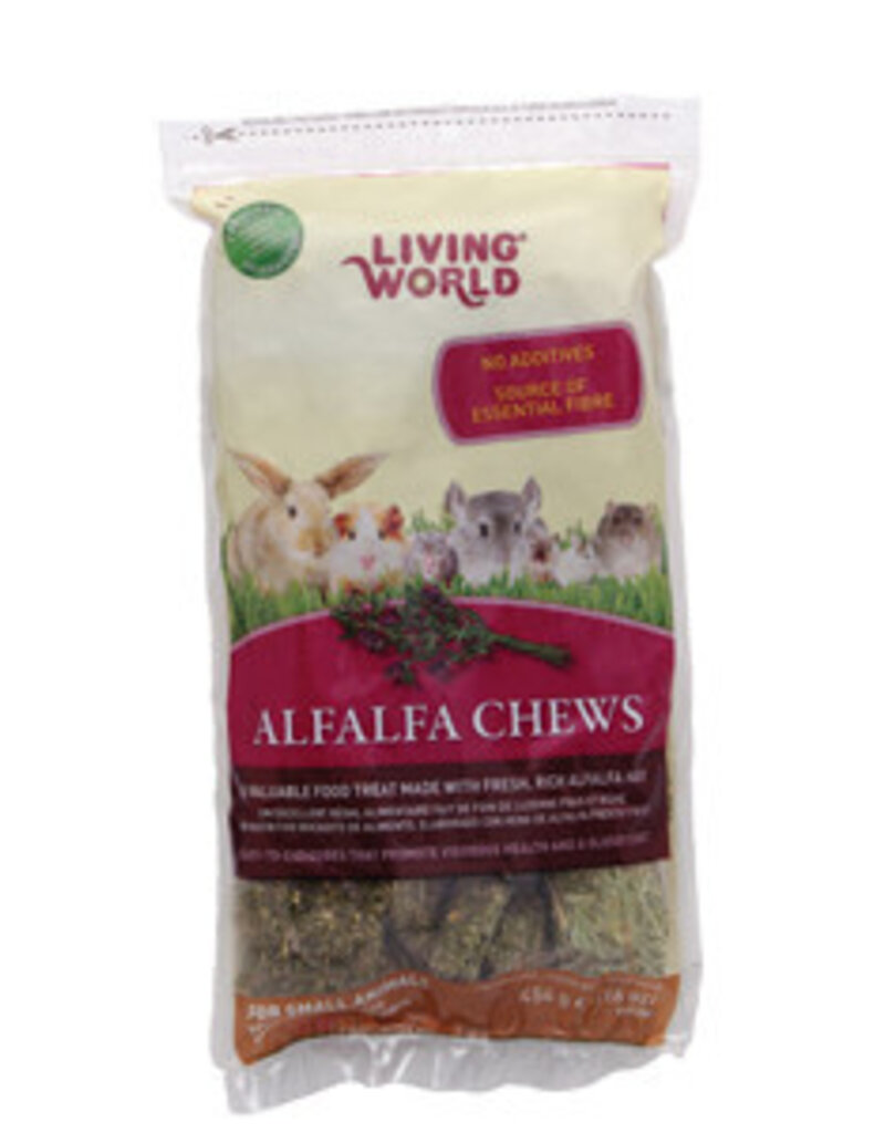 Living World Alfalfa Chews - 454 g (16 oz)