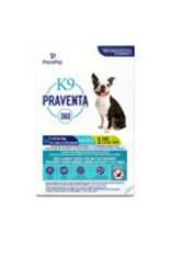 Parapet Parapet K9 Praventa 360 Flea & Tick Treatment - Medium Dogs 4.6 kg to 11 kg - 1 Tube