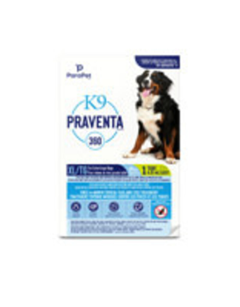 Parapet Parapet K9 Praventa 360 Flea & Tick Treatment - Extra Large Dogs over 25 kg - 1 Tube