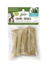 Living World Green Small Animal Chews - Napier Grass Sticks - 20 pack