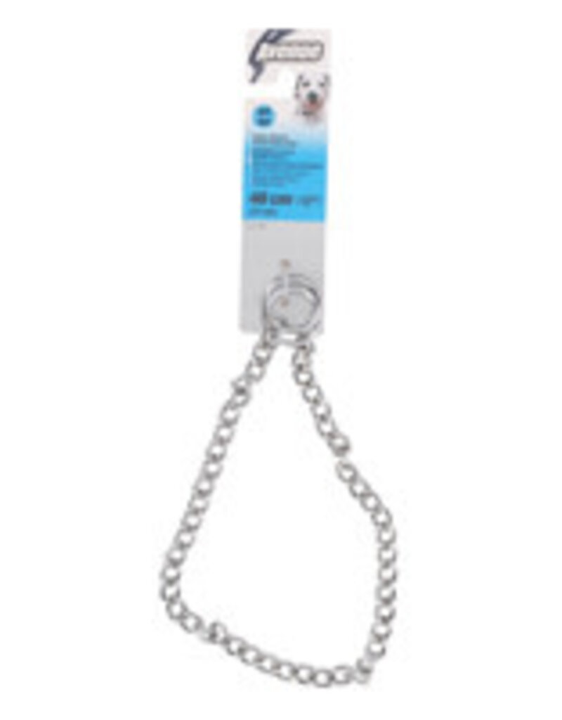Avenue Deluxe Chrome Plated Choke Chain Collar - Medium - 46 cm (18in)