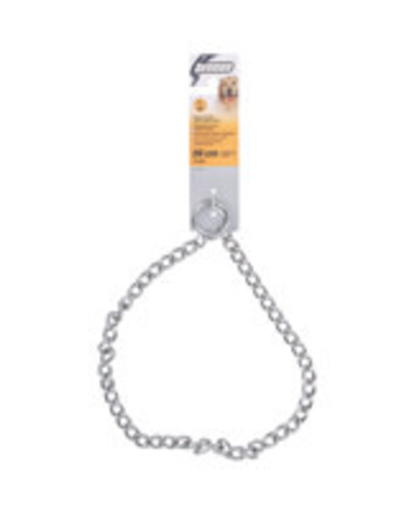Avenue Deluxe Chrome Plated Choke Chain Collar - Large - 56 cm (22in)