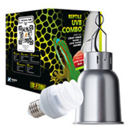 Exo Terra Exo Terra Deep Dome Fixture and UVB Combo - NANO