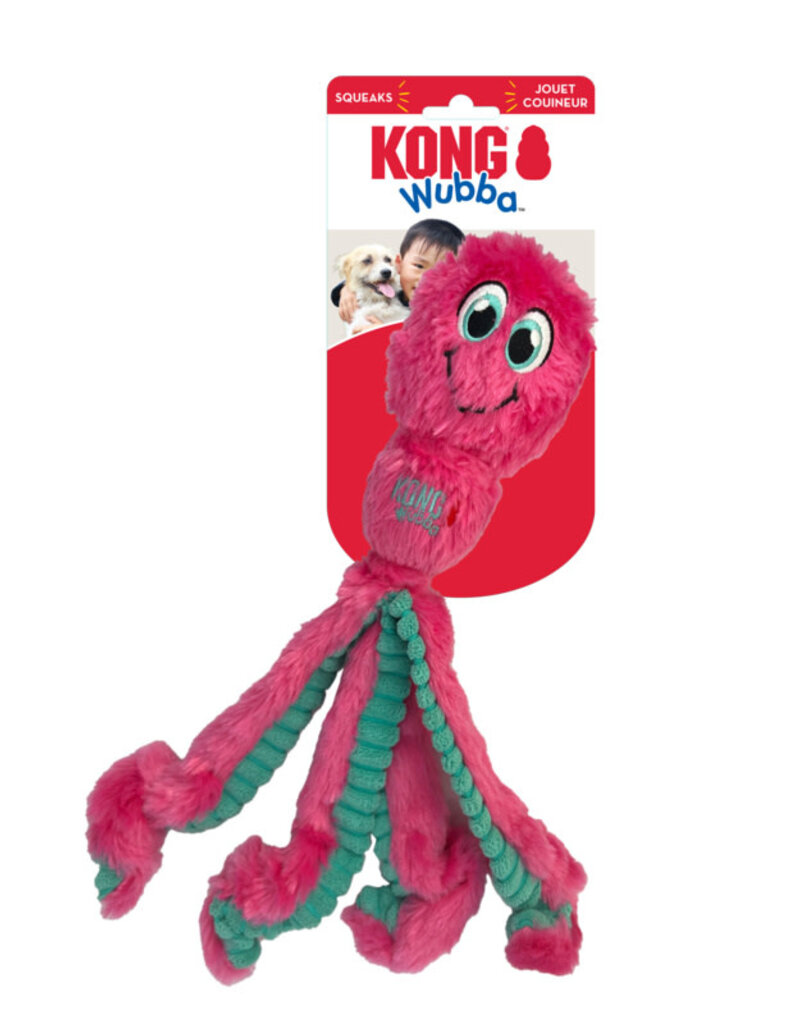 Kong Kong Wubba Octopus Assorted Large