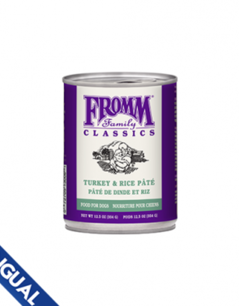 Fromm Fromm Classic Turkey & Rice Pâté Wet Dog Food 12.5 oz