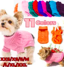 Wish Wish Dog Sweater - Assorted Colors - XL