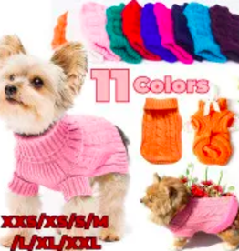 Wish Wish Dog Sweater - Assorted Colors - M