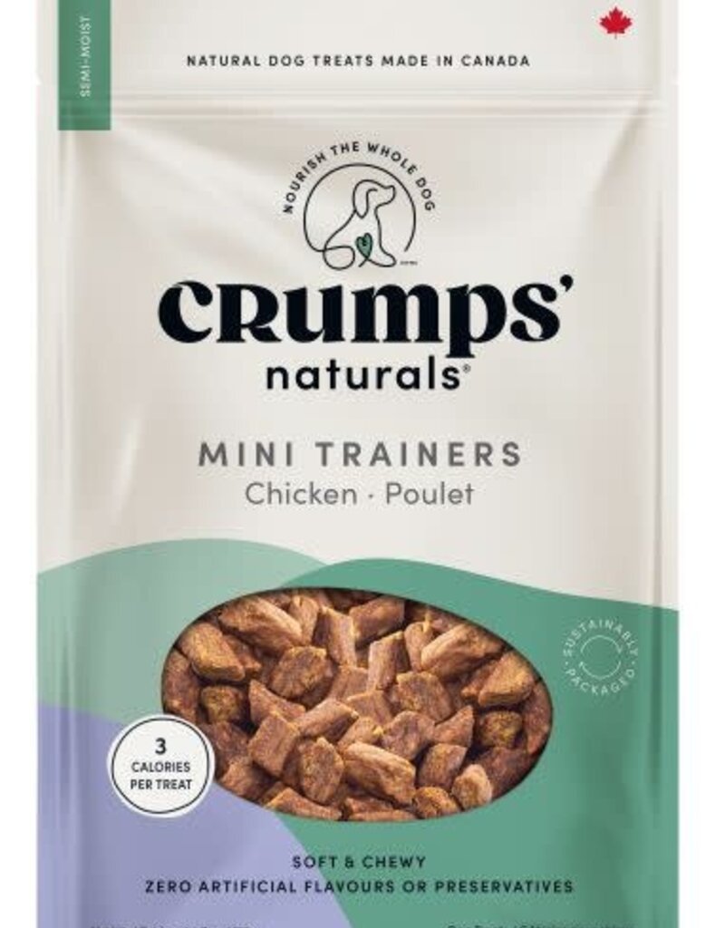 Crumps Crumps' Naturals Mini Trainers Chicken Semi Moist Dog 132g