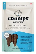 Crumps Crumps' Naturals Plaque Busters with Pumpkin Spice Dog 10pc.