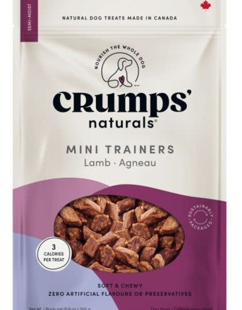 Crumps Crumps' Naturals Semi Moist Mini Trainers Lamb 10.5oz