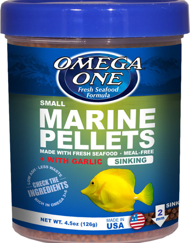 Omega One OS Garlic Marine Pellets 4.5oz