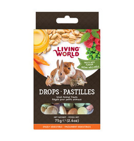 Living World Small Animal Drops Multi-Mix - 75g