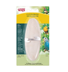 Living World Cuttlebone with Holder - Small - 12.5 cm (5in)