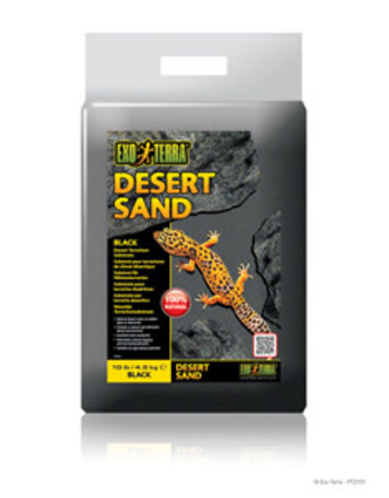 Exo Terra Exo Terra Desert Sand - Black - 10 lb (4.5 kg)