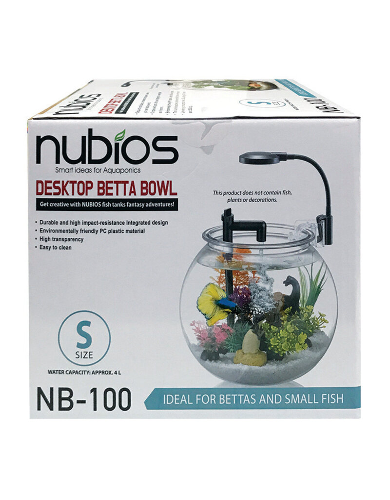Nubios Nubios Desktop Betta Bowl Kit 4L