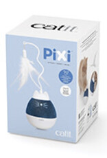 Catit Catit PIXI Spinner Electronic Cat Toy - White & Blue