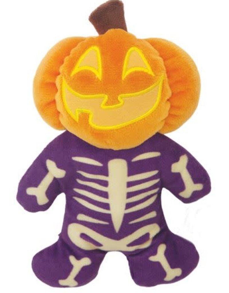 snugarooz Snugarooz Halloween Jack The Skeleton Dog Toy - 7in