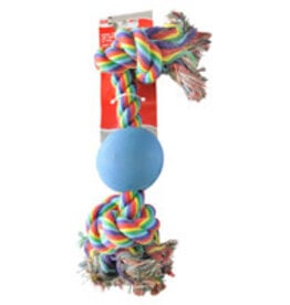 Dogit Dogit Knot-A-Rope Tug Toy with Ball - 23 cm (9in)