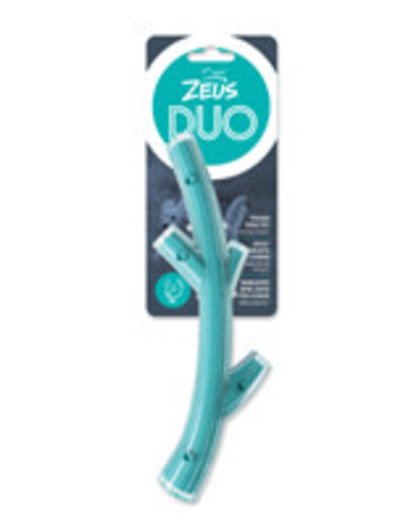 Zeus Duo Stick - Chicken Scent - Turquoise - 23 cm (9 in)