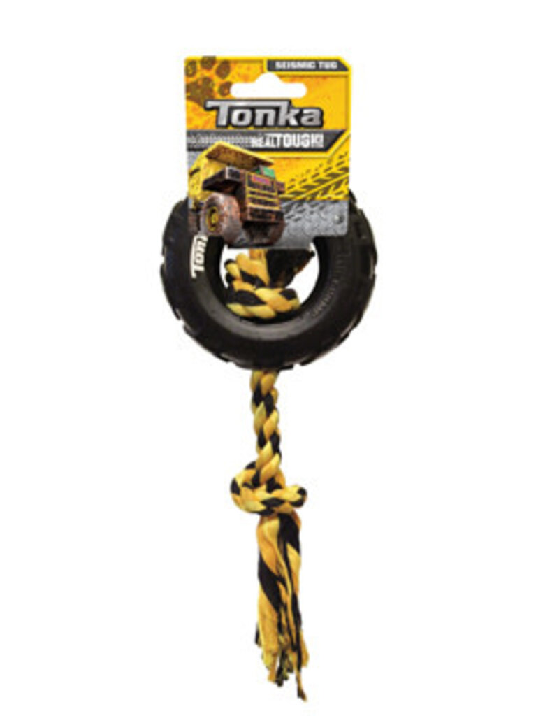 TONKA Tonka Tire with Rope Tug - Small - 3.8 in Diameter