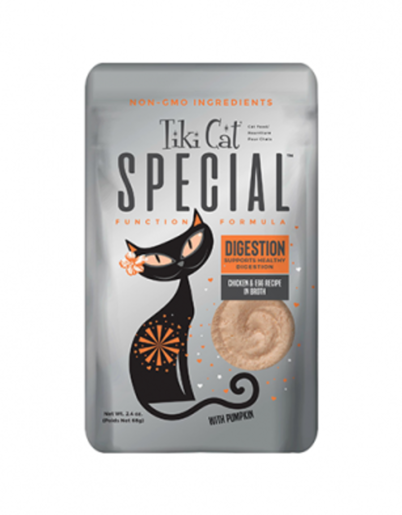 tiki Tiki Cat Special Mousse Digestion Wet Cat Food 2.4oz