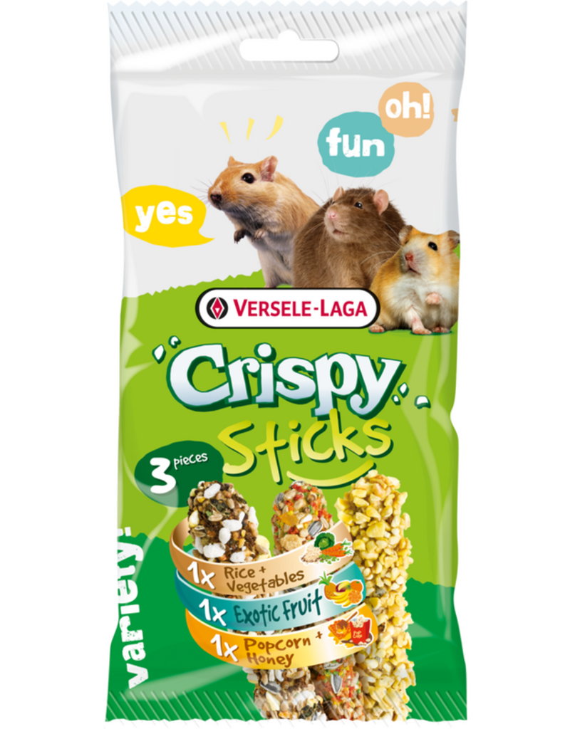 Versele Laga Versele Laga Crispy Sticks Omnivores 3 Flavours 3x55g