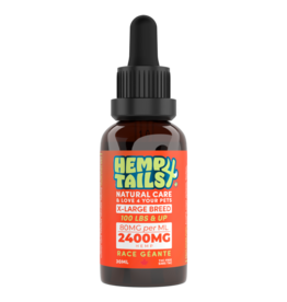 Hemp 4 Tails Hemp 4 Tails Tinctures - XLarge Breed (100lbs and up) - 2400mg - 30mL