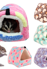 AliExpress Soft Plush Hamster Nest - Assorted Patterns & Colours - Small