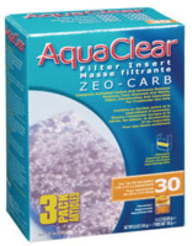 Aqua Clear AquaClear 30 Zeo-Carb Filter Insert - 3 pack - 195 g (6.9 oz )