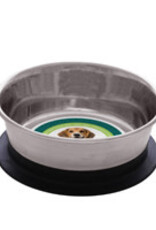 Dogit Dogit Stainless Steel Non-Skid Stay-Grip Dog Bowl - 450 ml (15.2 fl.oz.)