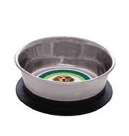 Dogit Dogit Stainless Steel Non-Skid Stay-Grip Dog Bowl - 450 ml (15.2 fl.oz.)