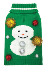 Foufou Foufou Dog Ugly Sweater Snowman XL