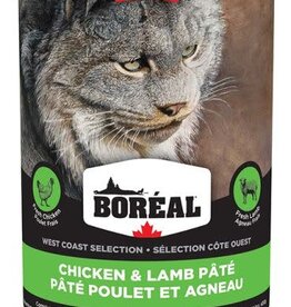 Boreal West Coast Chicken & Lamb Pate Canned Cat Food 400g