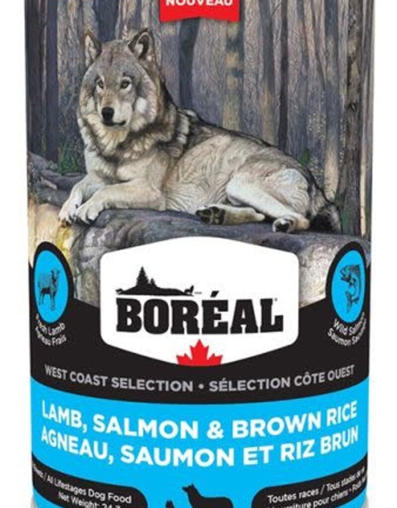Boreal West Coast Lamb, Salmon & Brown Rice Canned Dog Food 690g