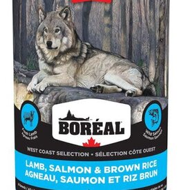 Boreal West Coast Lamb, Salmon & Brown Rice Canned Dog Food 400g
