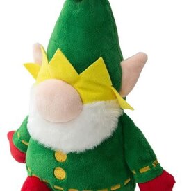 snugarooz Snugarooz Holiday Elf The Gnome Dog Toy - 10in