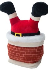 snugarooz Snugarooz Holiday Slippin' Santa Dog Toy