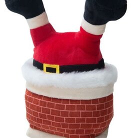 snugarooz Snugarooz Holiday Slippin' Santa Dog Toy