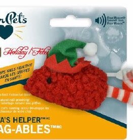 Our Pets Our Pets Holiday Snag Able Santas Helper Dog Toy 1pc
