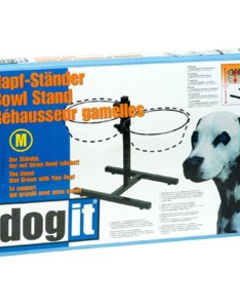Dogit Dogit Adjustable Dog Bowl Stand - Medium - Fits 2 x 1.5L Dog Bowls