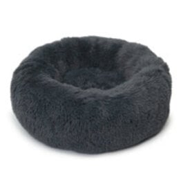 Catit Catit Fluffy Bed - Dark Grey - 60 cm (20 in) diameter